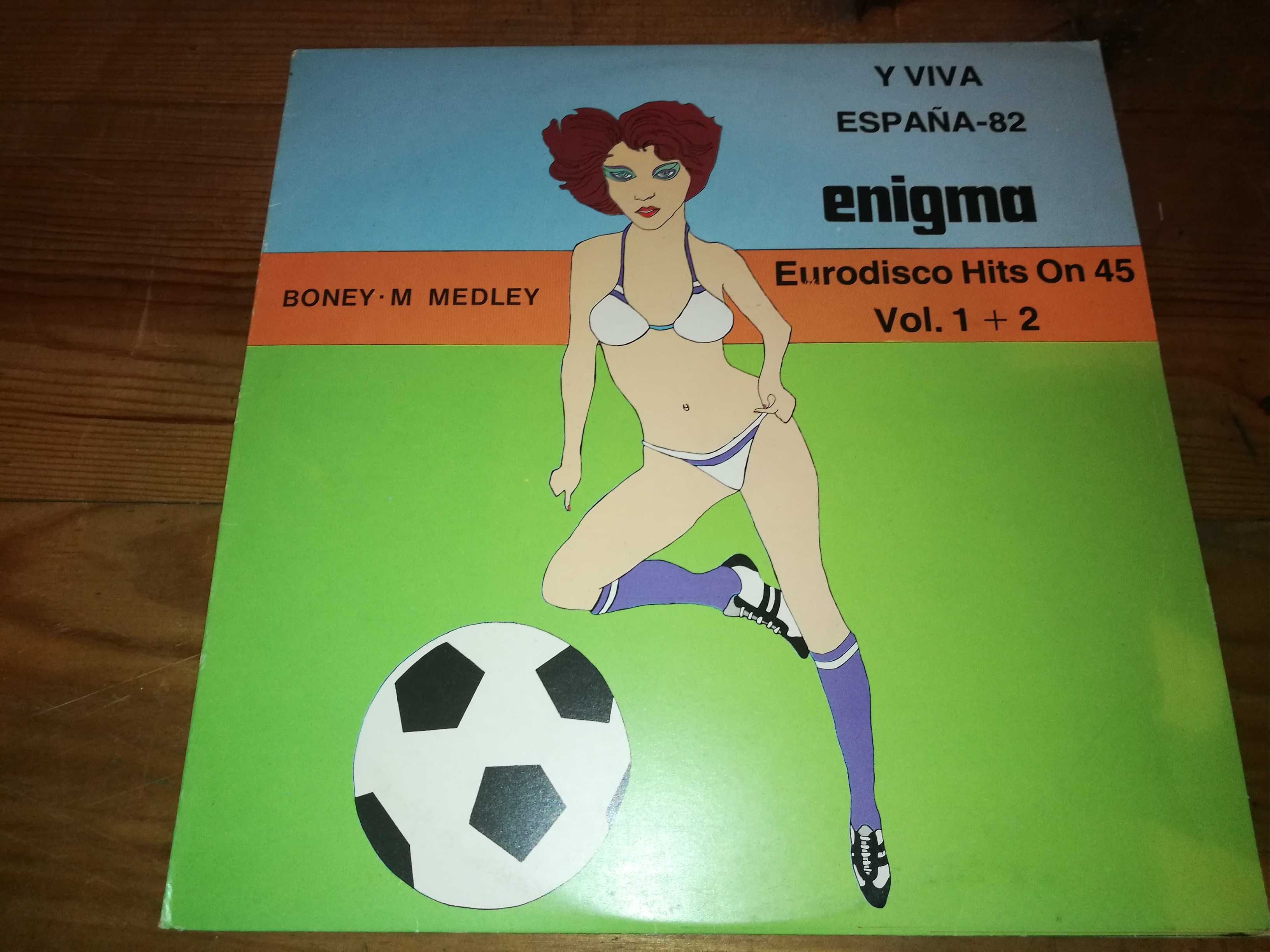 ENIGMA (2) (DANCE)-Y Viva Espana-82(Euro-DiscoHits ON 45 VOL 1 E 2) LP