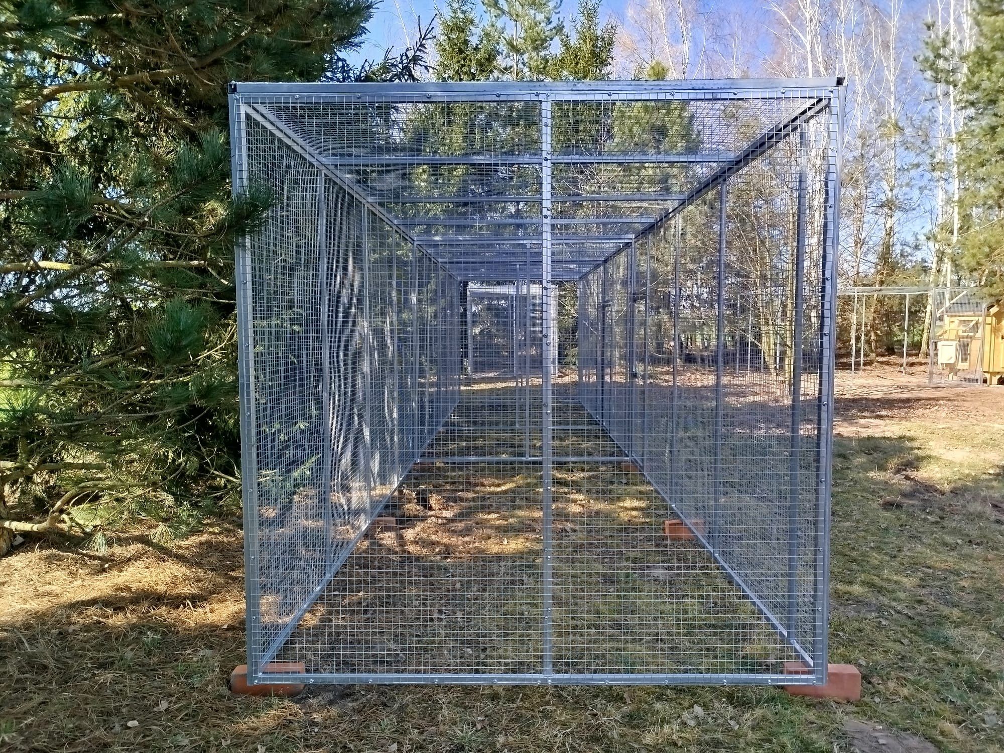 Woliera dla ptaków kota klatka 9x2