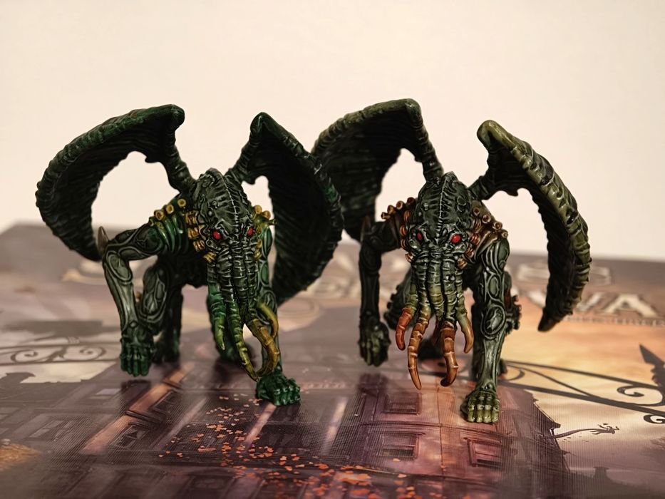 Posiadłość Szaleństwa 2 edycja - pomalowane figurki, stan idealny