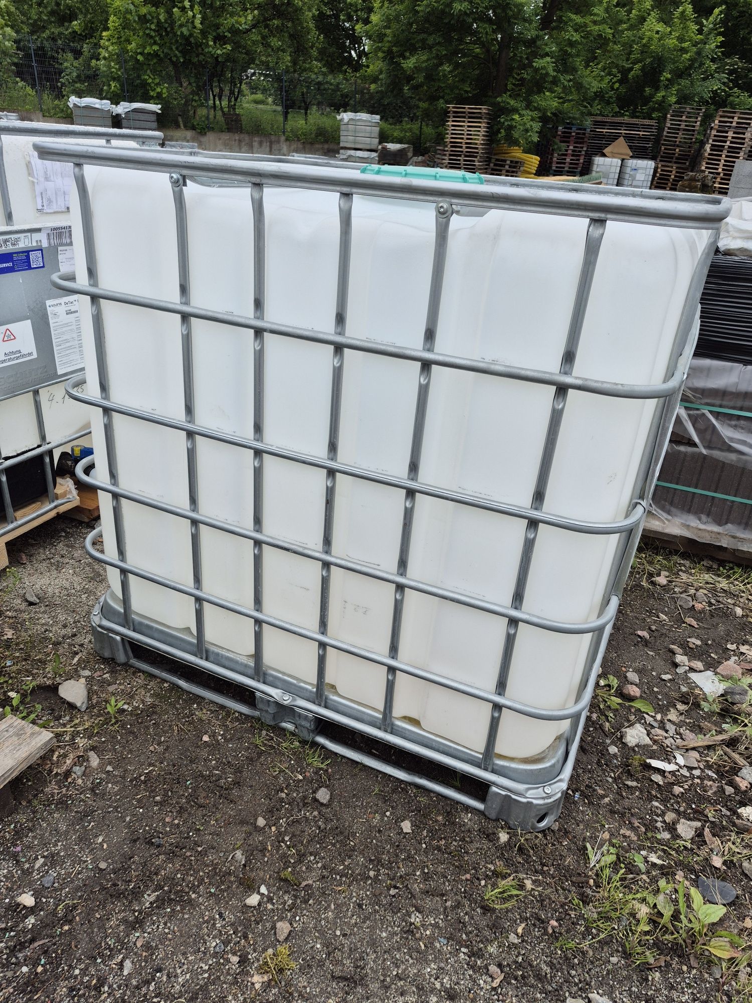 Zbiornik 1000l mauzer, paleto-zbiornik