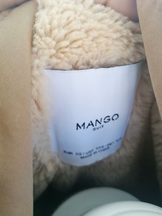 Casaco forrado da Mango