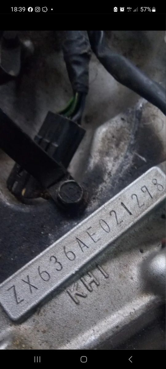 Pecas  kawasaki zx636 -03/04