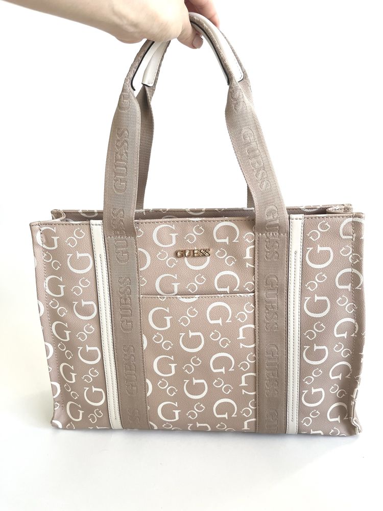 Torebka typu TOTE/shopperka marki GUESS, nowa z metkami!