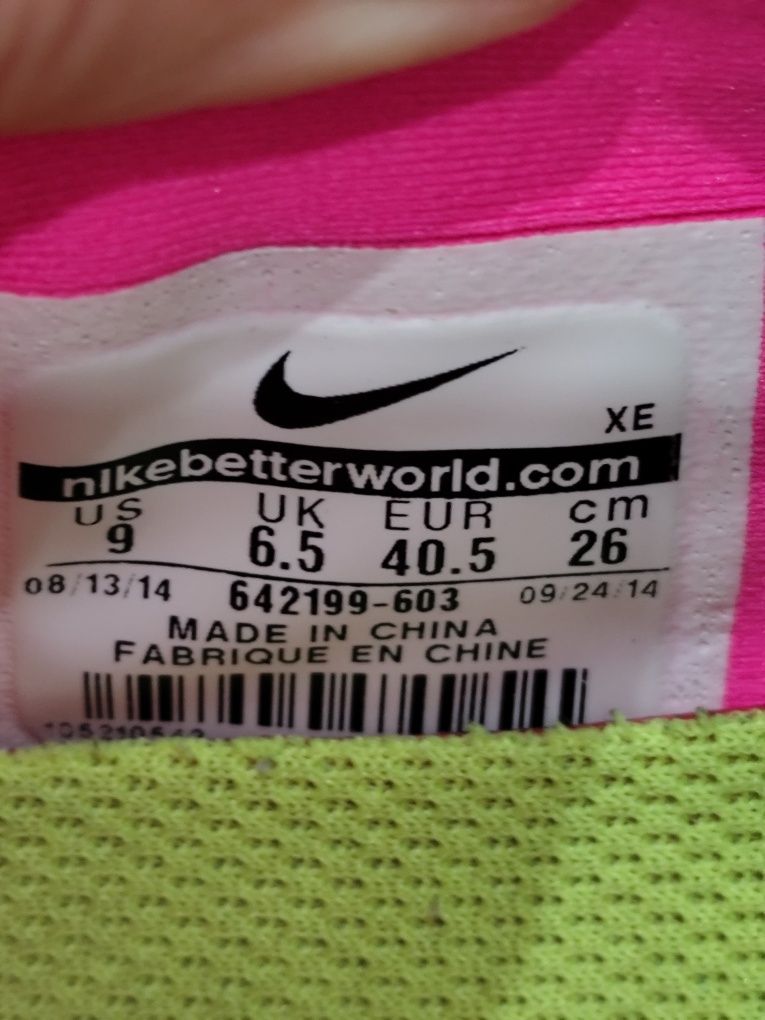 Buty Nike Free 5 r.40.5/26cm.