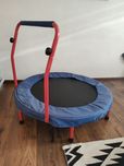 Trampolina z poręczą do domu i na zewnątrz 90 cm