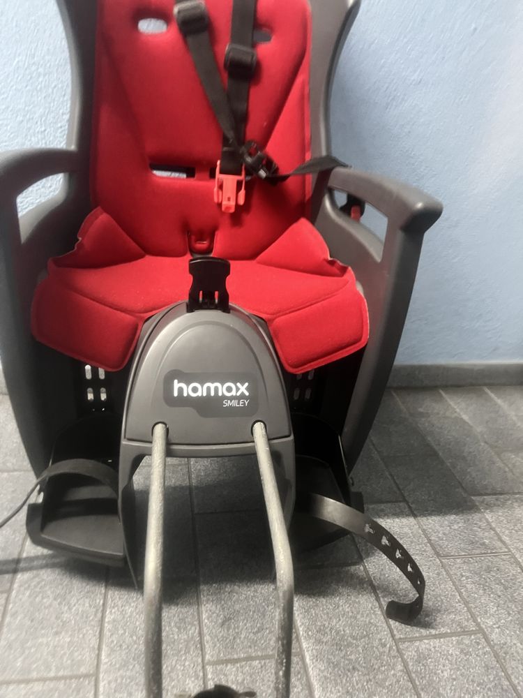 Cadeira hamax smiley para bicicleta. Como nova.