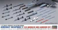 Hasegawa X72-9 Aircraft Weapons: V U.S. Missiles and Launcher Set 1/72