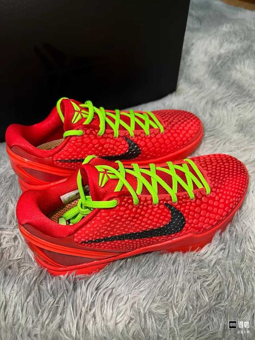 Buty meskie Mokasyny Nike_Kobe_6_Protro_Reverse_Grinch r.45