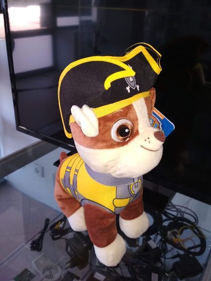 Promo:Peluche Patrulha Pata Pirata Rubble 30 cm