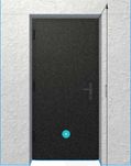 // Drzwi Zewnętrzne Nova 001 Modern Black 980x2075 Stan RC2 //