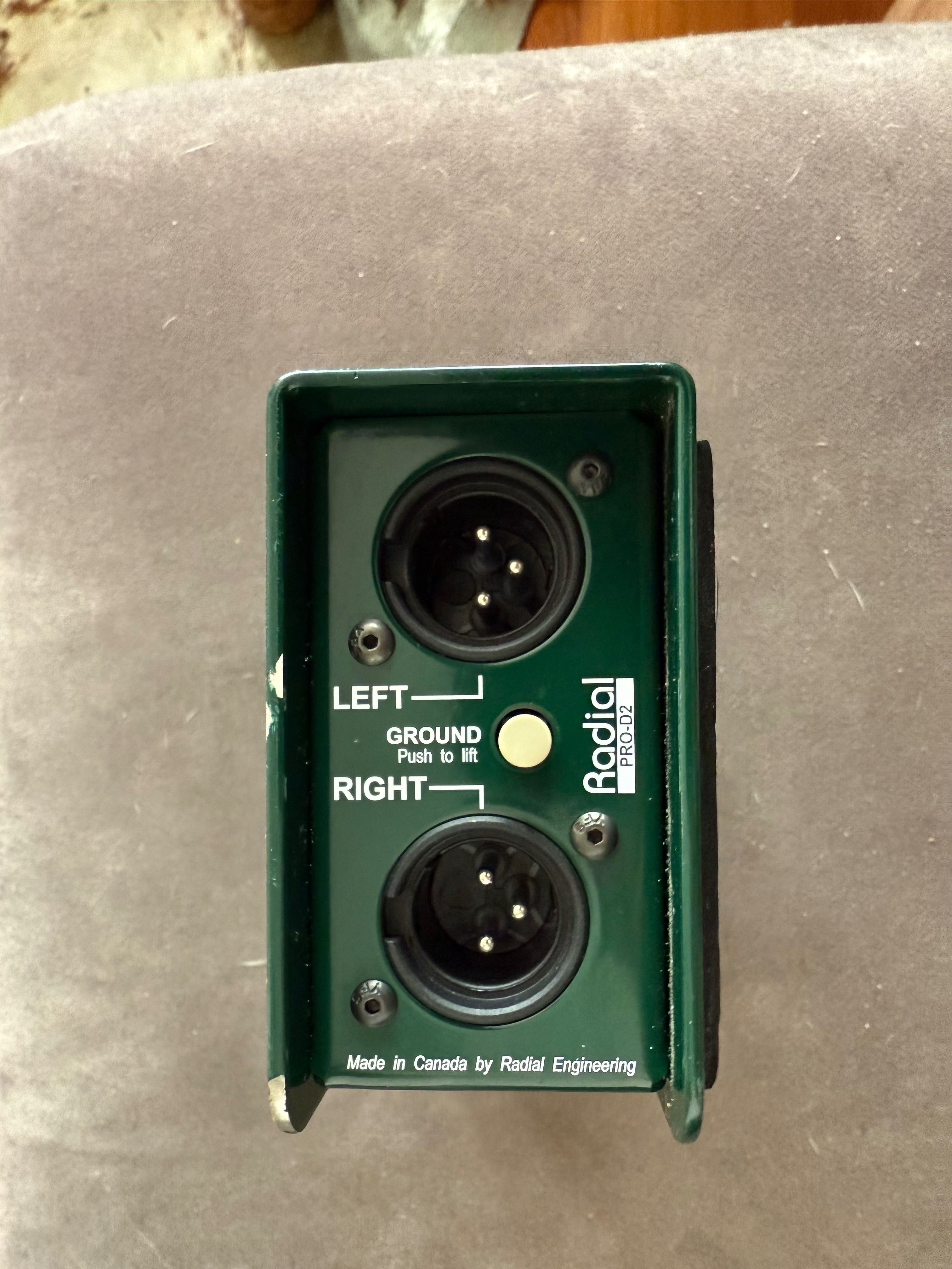 RADIAL PRO D2 Di Box stereo