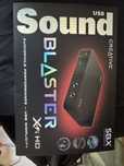 Creative Sound Blaster X-Fi HD – karta dźwiękowa USB, stan jak nowa