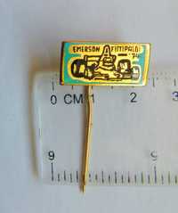 Emerson Fittipaldi F1 Formula One 1974 pin