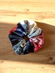 welurowa scrunchie do włosów gumka do włosów handmade prezent