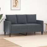 Sofa kanapa 2-os 120cm szary/srebrny aksamit MEBLE OUTLET  wysyłka