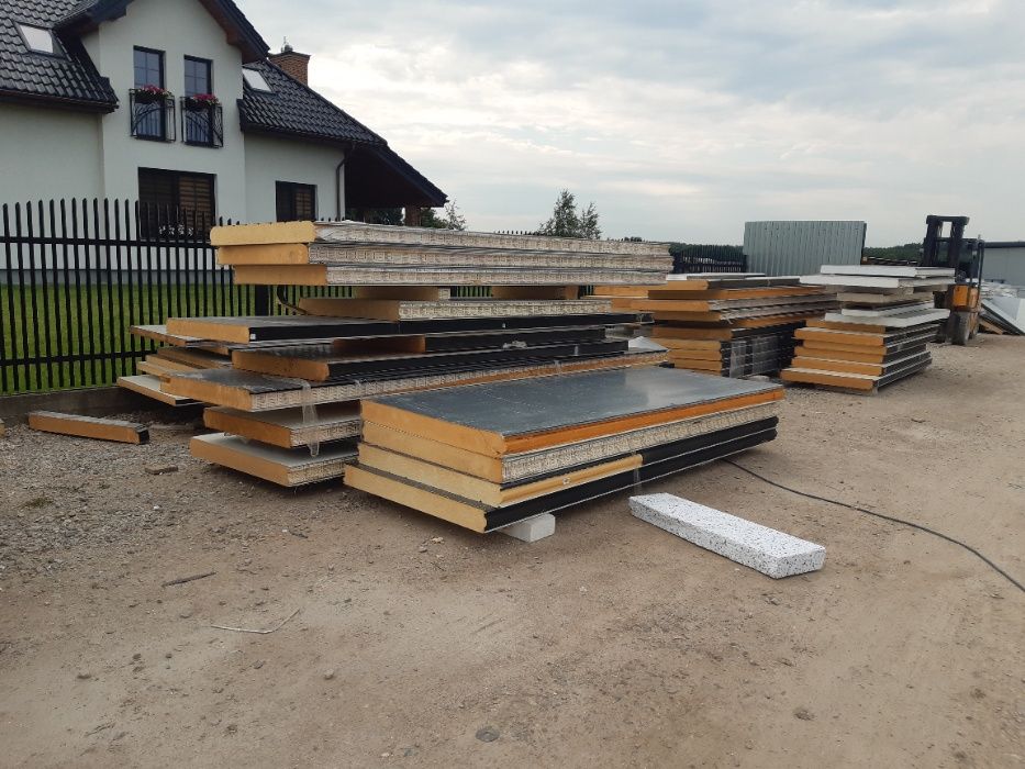 Płyta warstwowa obornicka ściana dach prekon płyty panel blacha pianka