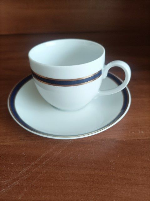 Komplet kawowy do espresso porcelana (bavarian porcelan Erika)