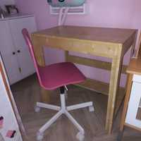 Biurko z krzesełkiem ikea
