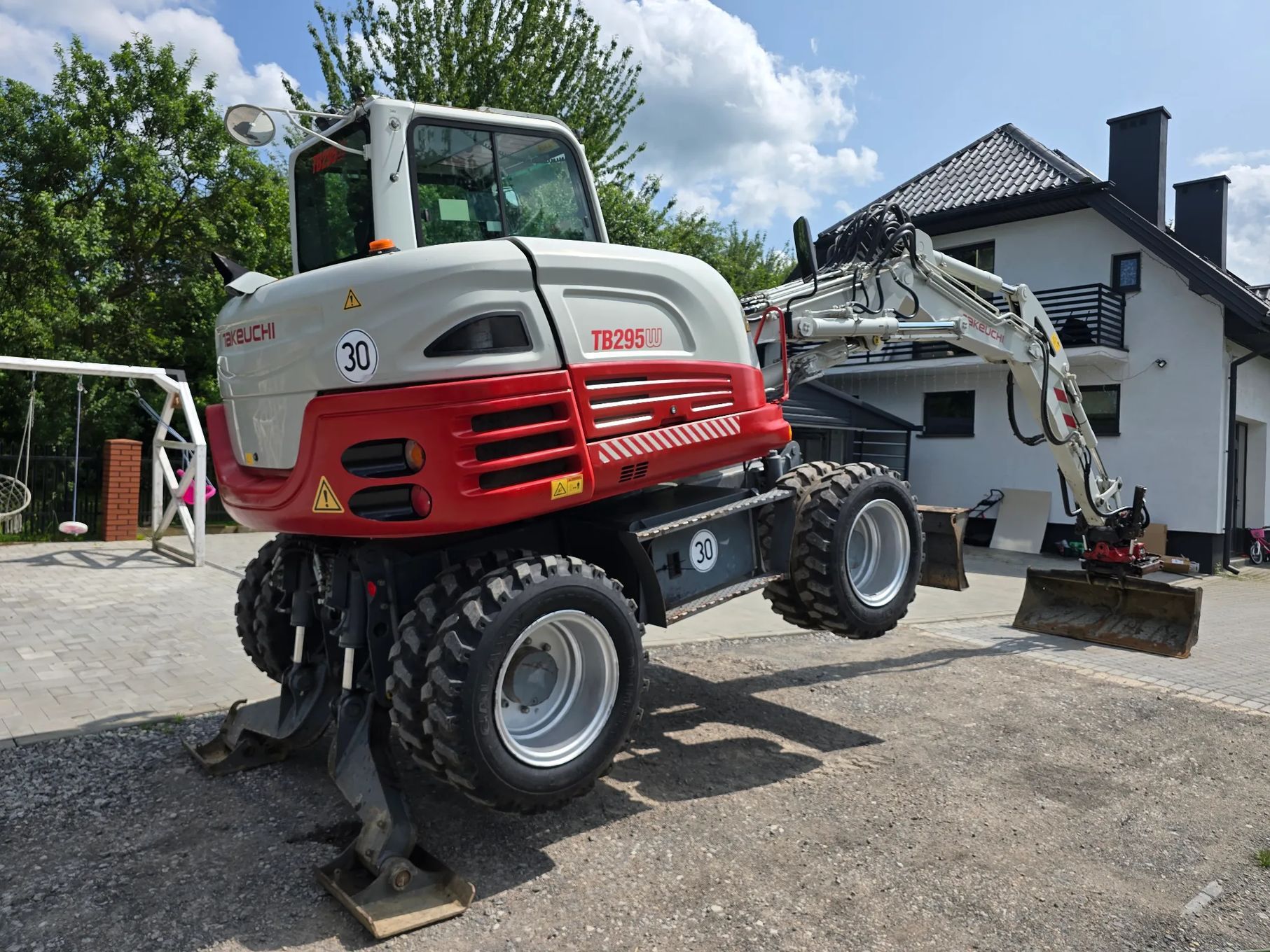 Takeuchi TB 295W Roto+Szczypce  Koparka kołowa 11 ton. Super stan. Igła! Rototilt+szczypce
