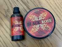 Mydło do golenia Joserra Black Rose - zestaw