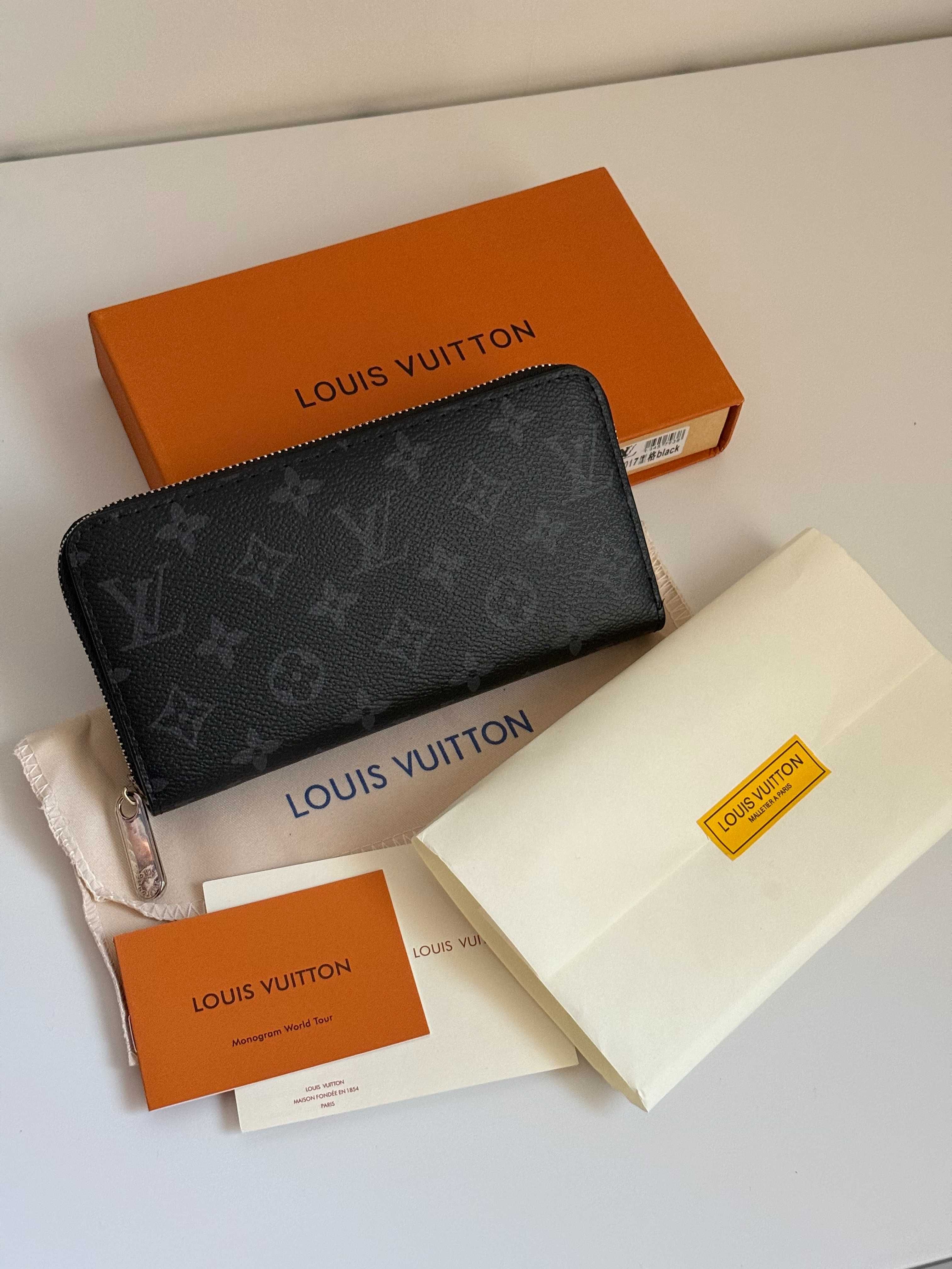 Мужской кошелек клатч портмоне Louis Vuitton LV Луи Витон