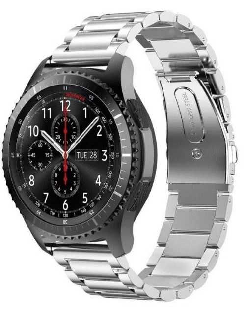 Pasek TECH-PROTECT do Samsung huawei amazfit Srebrny 46mm