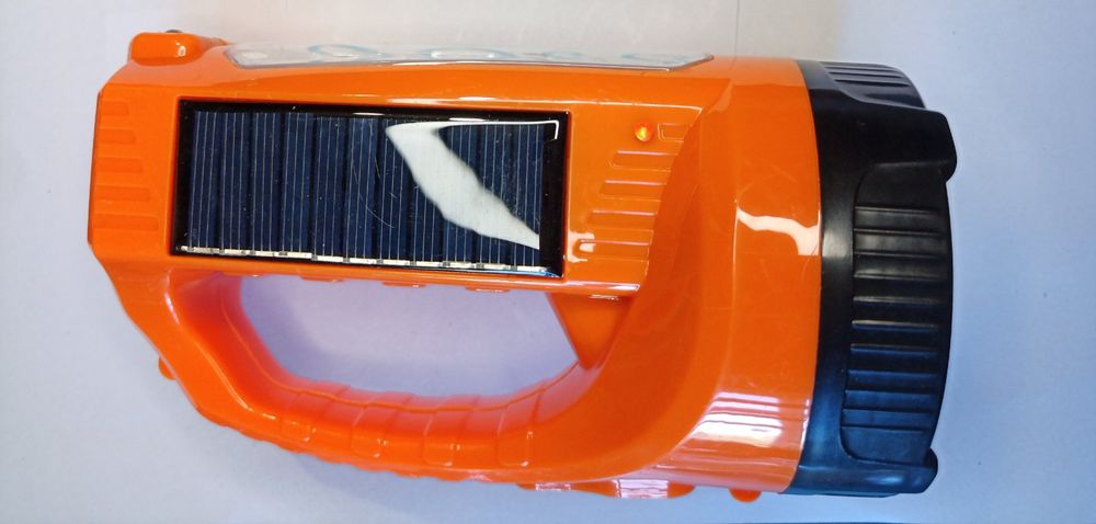 Фонарь LED аккумуляторный и солнечная батарея