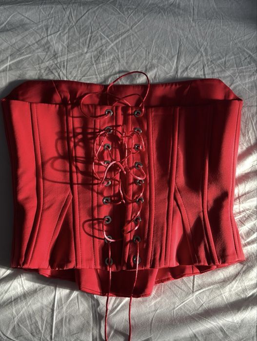 Корсет сатиновий Гепюр