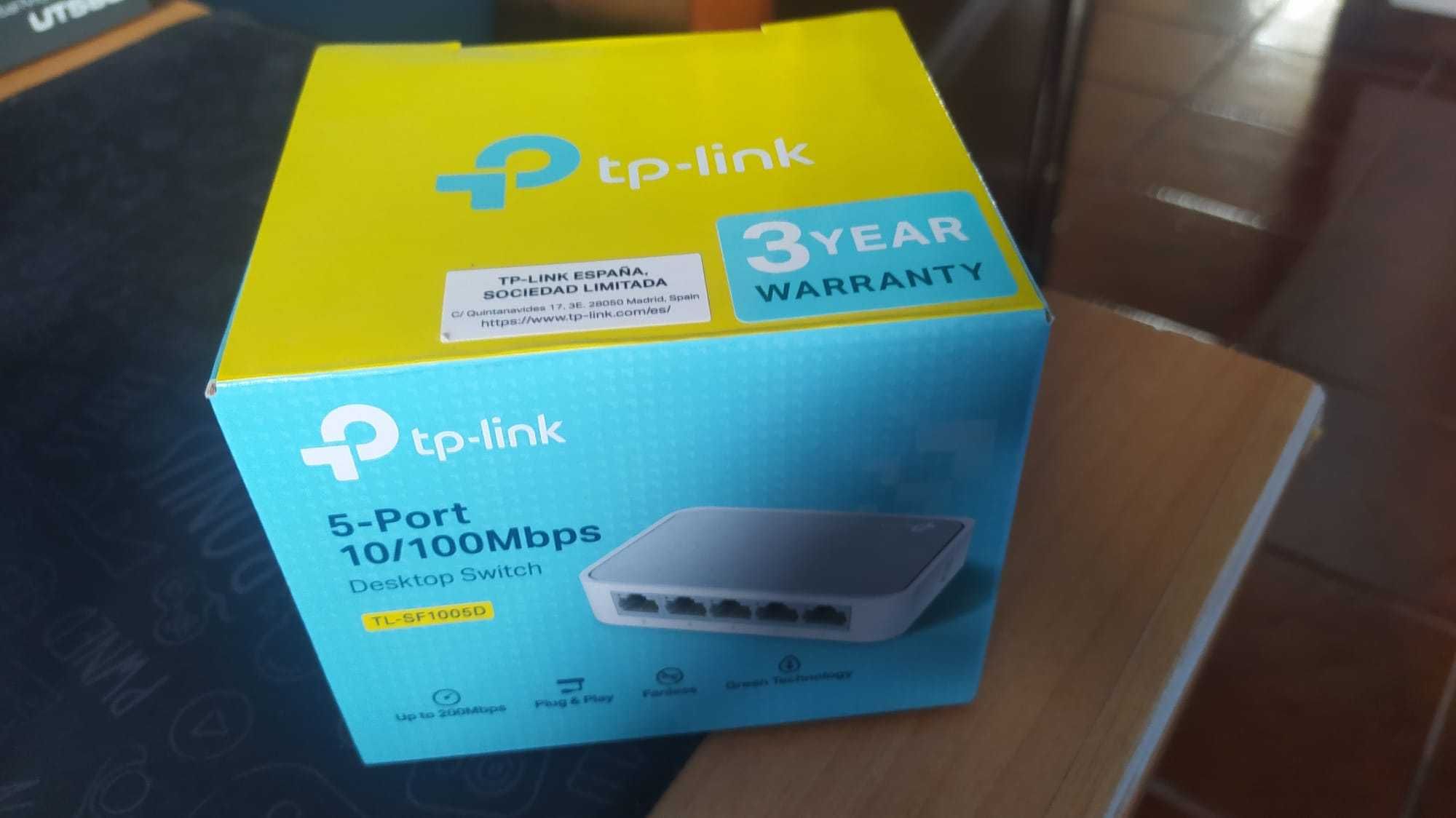 Switch tp-link 5 portas