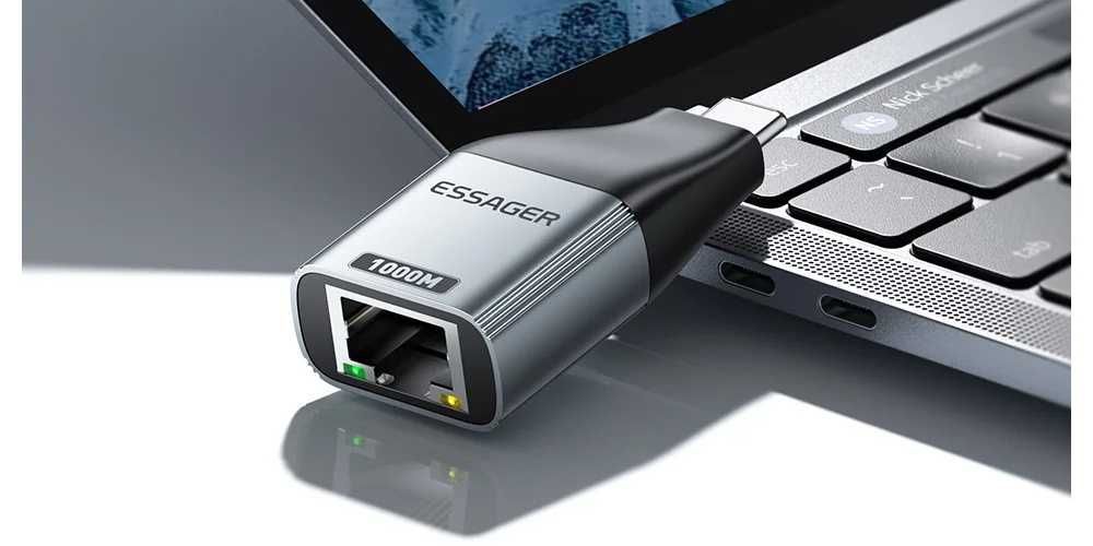 USB-C -- Ethernet адаптер 1 Гбіт/с