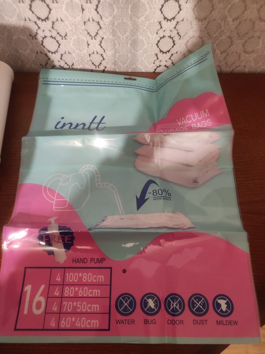 Worki próżniowe na pościel 16 sztuk