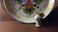 Retro Talerz_Patera + Gratis Ceramika Deruta_Hand Made_Wlochy