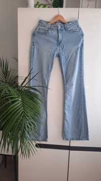 Dzwony jeansy jeans