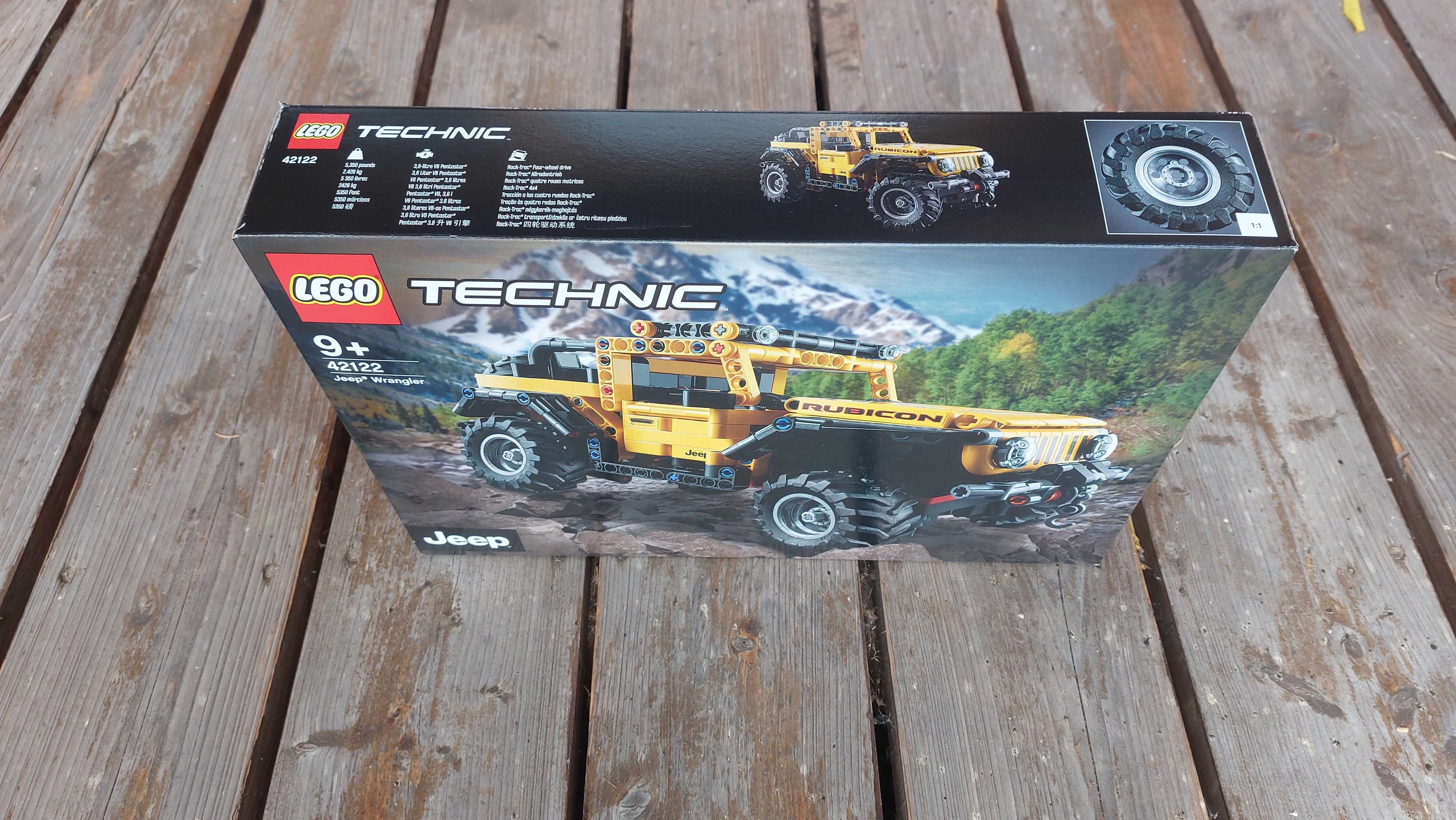 LEGO Technic Samochód Terenowy Jeep Wrangler 42122