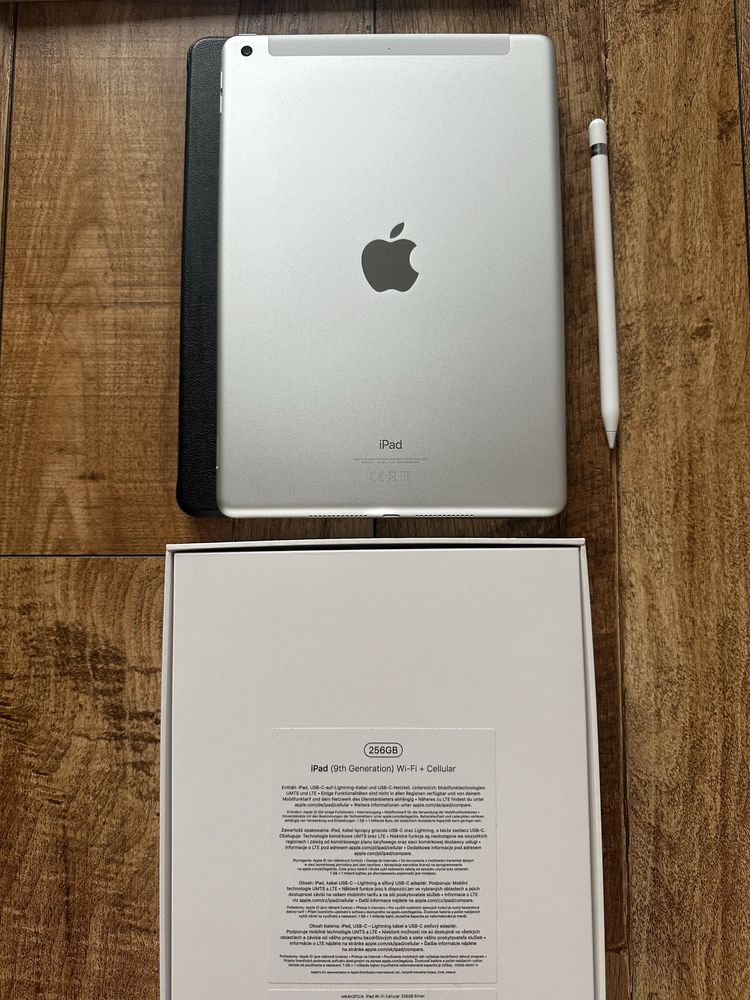 Apple iPad 10.2" 2021 Wi-Fi+Cellular 256GB Silver + Apple Pencil