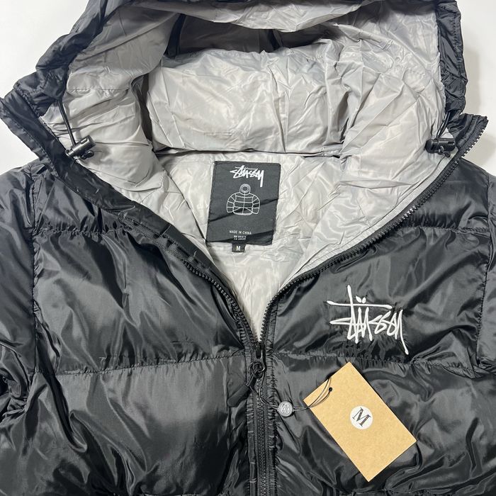Пуховик Stussy S-XL пухова куртка стусі на зиму стасі y2k drill puffer