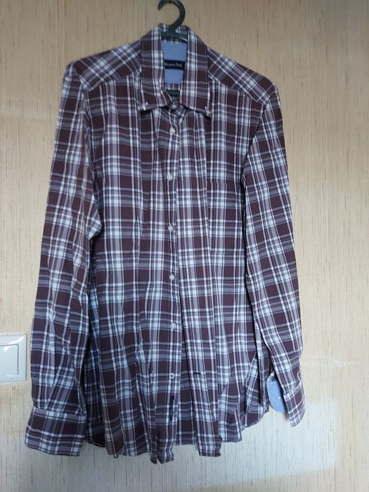 Camisas de homem de grandes marcas, manga comprida