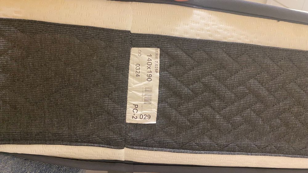 Colchão de Molas Ensacadas Monte Carlo de casal