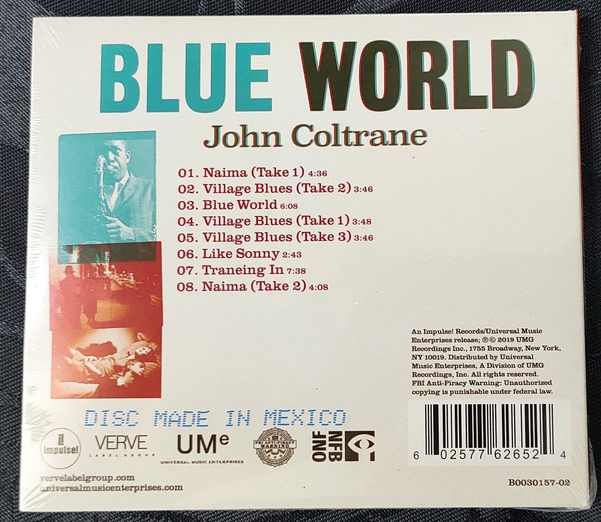 John Coltrane - Blue World - CD Novo