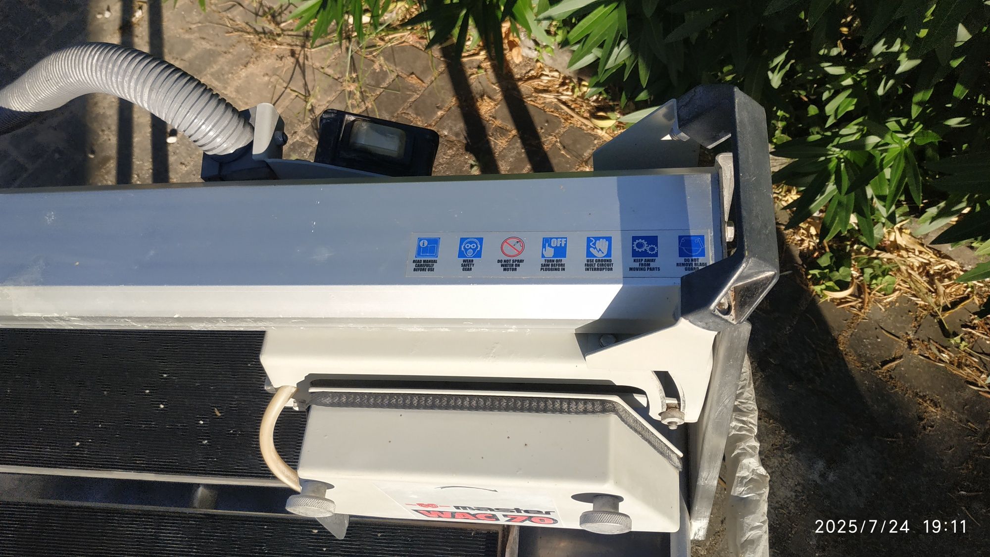 Máquina cortar cerâmica wurth wac 70 Inox