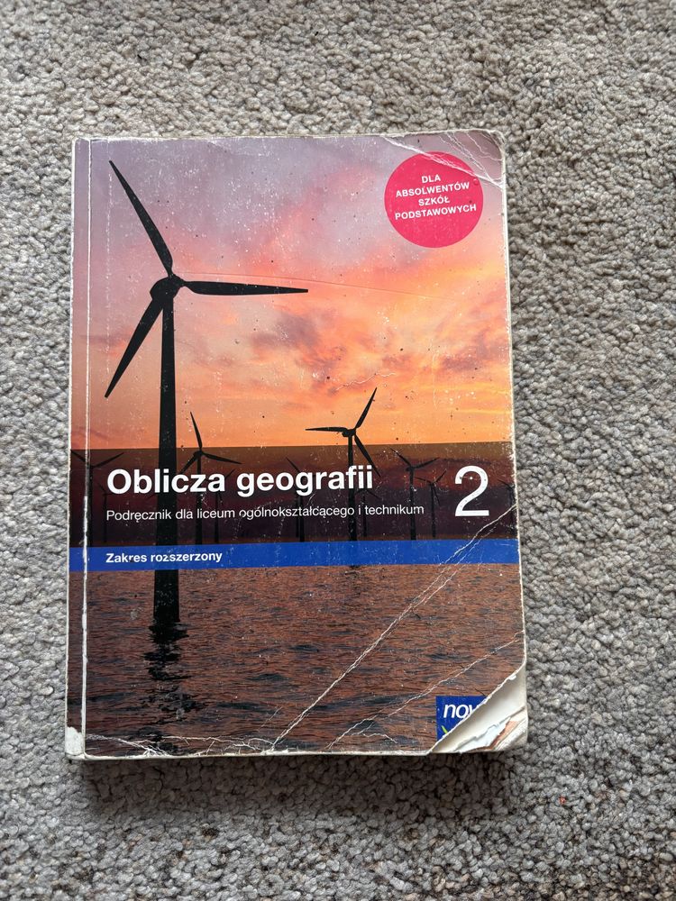 Oblicza geografii 2 podręcznik zakres rozszerzony liceum i technikum