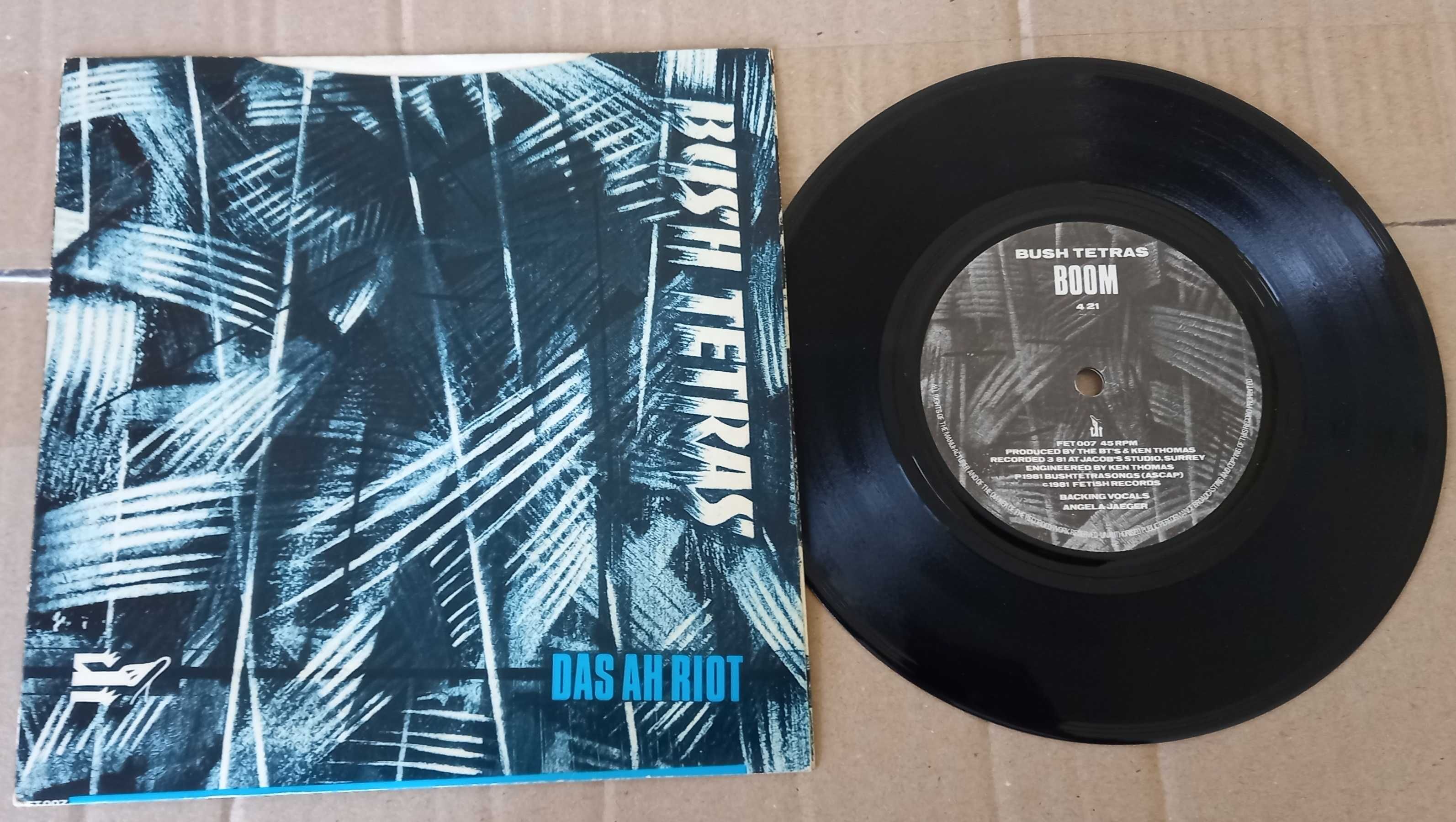 Bush Tetras ‎– Things Go Boom Single 7" Raro 1981 No Wave New York