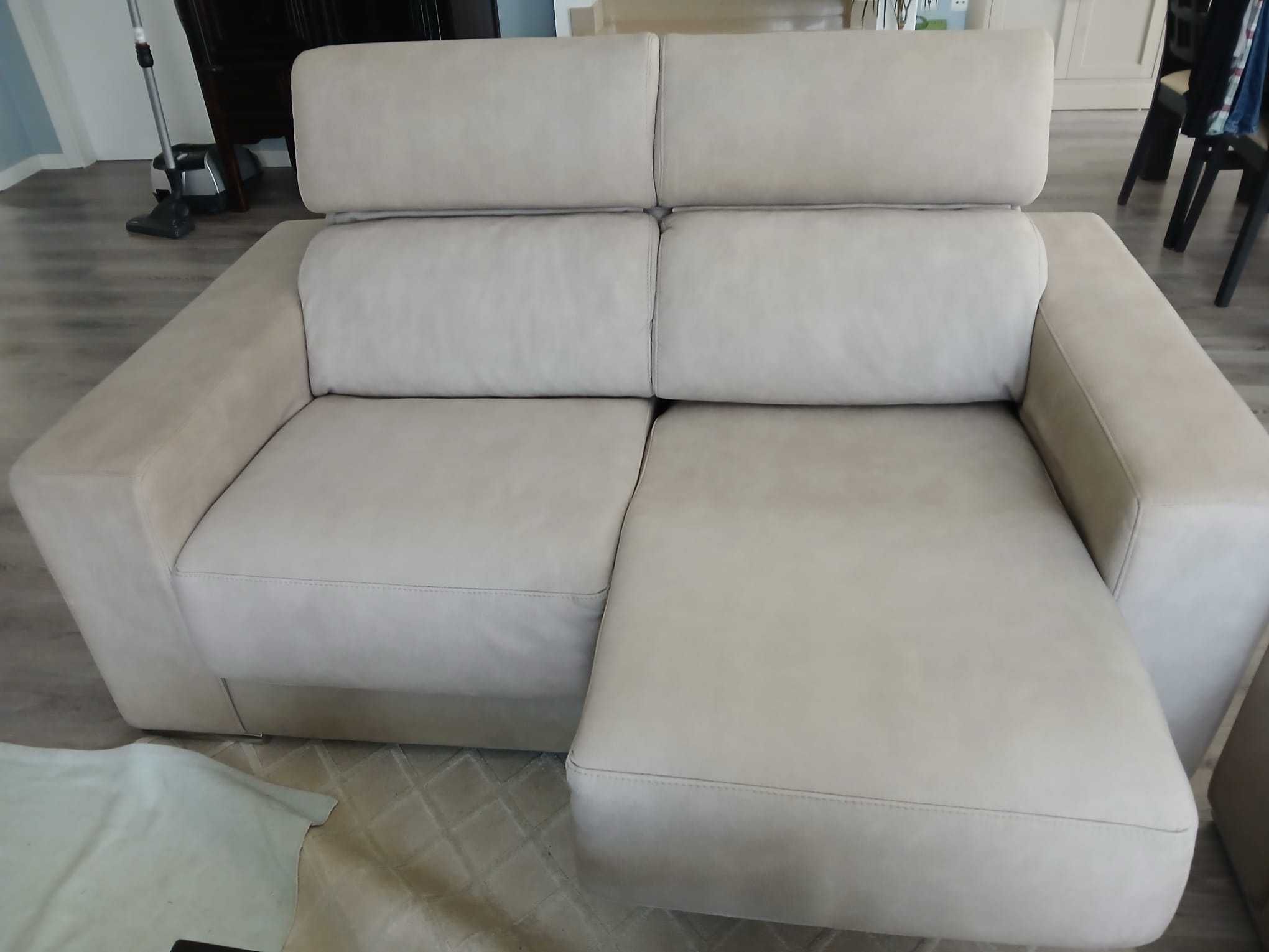 Conjunto Sofás, beige, extensíveis