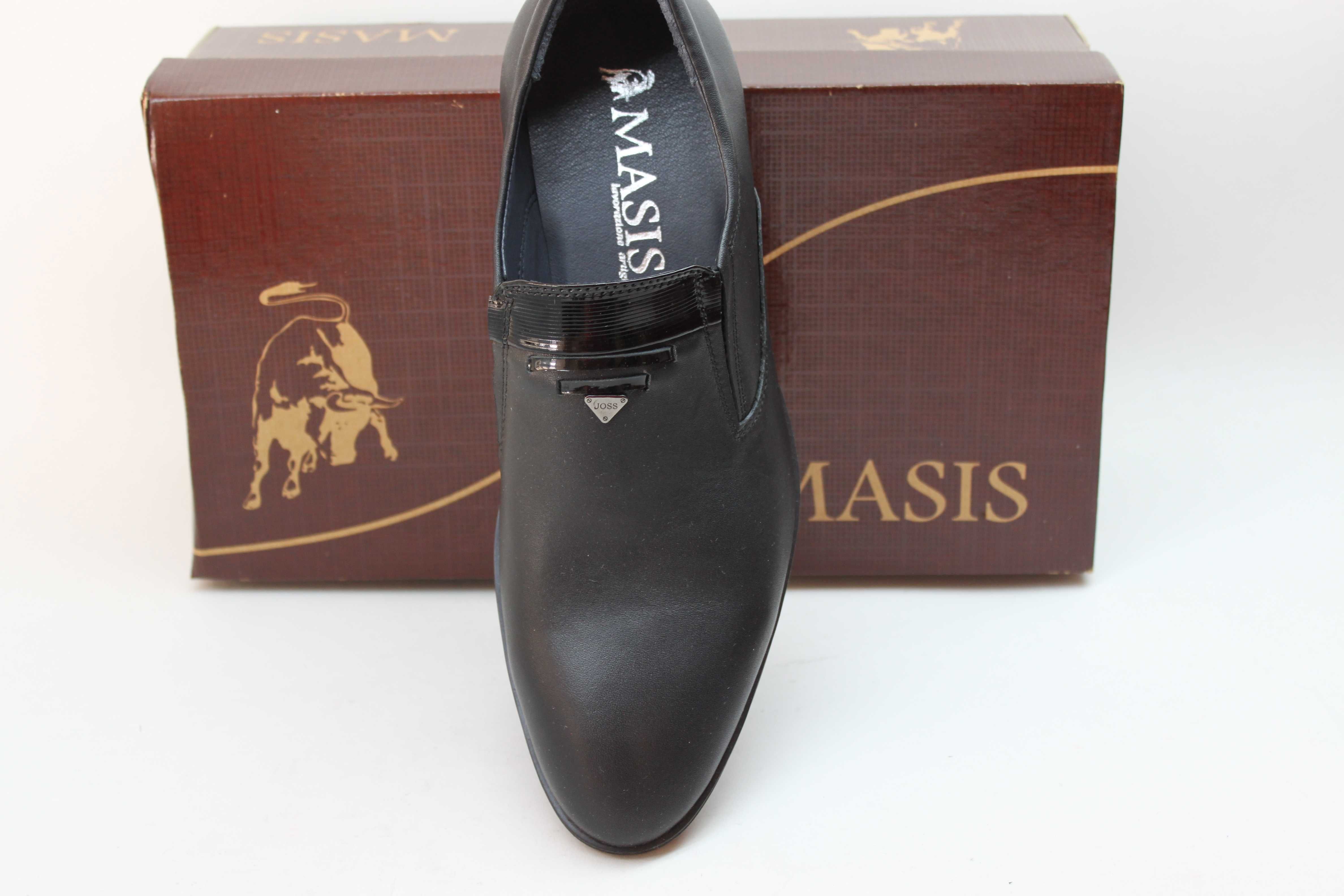Masis - демисезонные модельные туфли кожаные оригинал (код:7647)