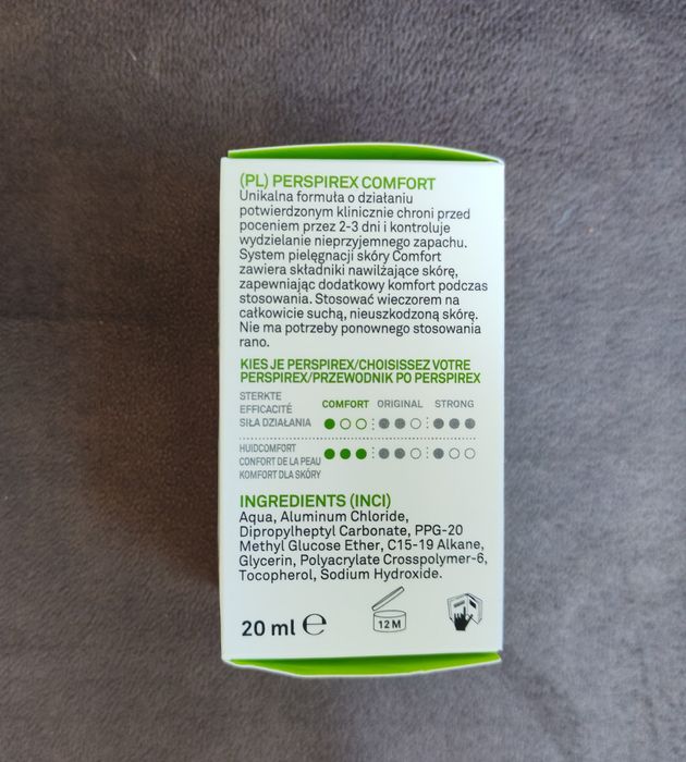 Perspirex Dezodorant Comfort Extra Roll-On 20 Ml- 3 sztuki