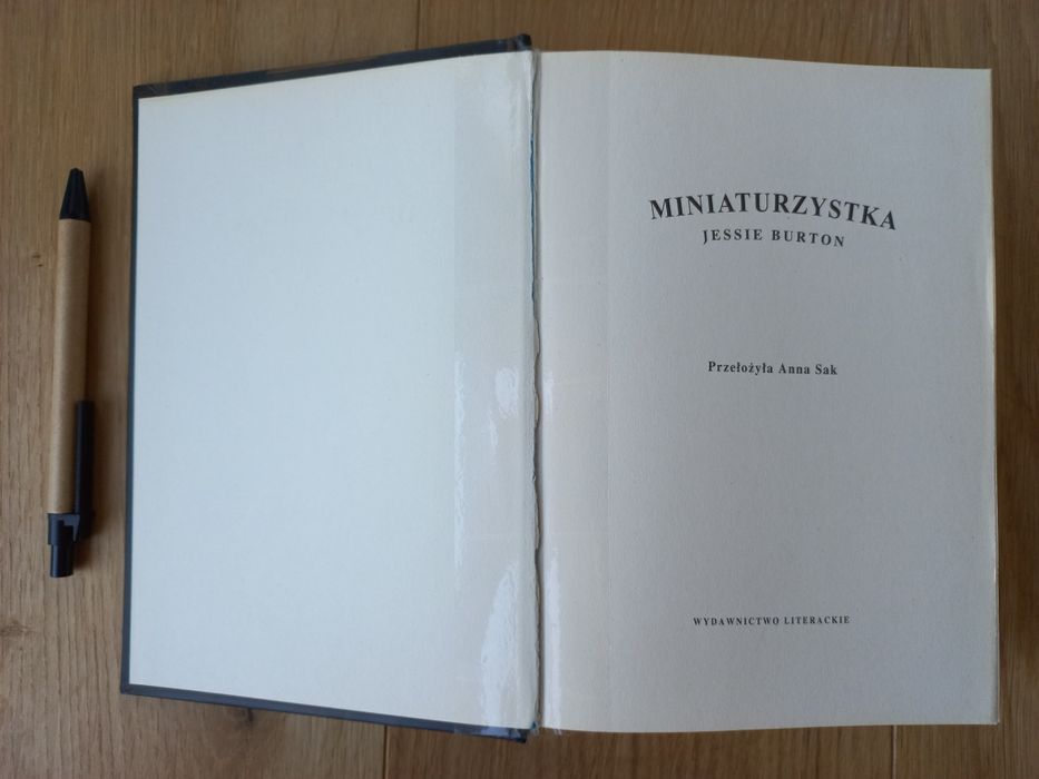 Miniaturzystka, Jessie Burton