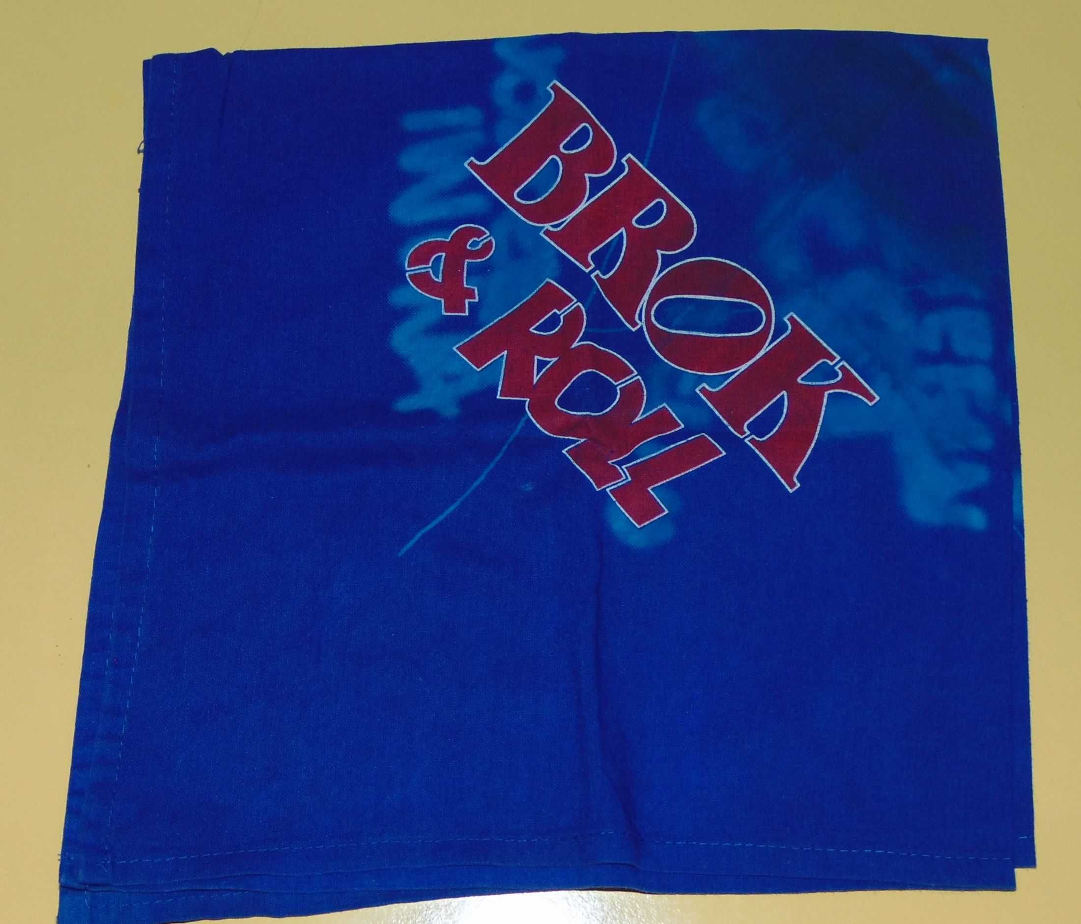 Husta Bandana Bandanka firmowa Brok & Roll z 1996 roku