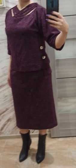 Платье, модель как костюм, размер 46-48