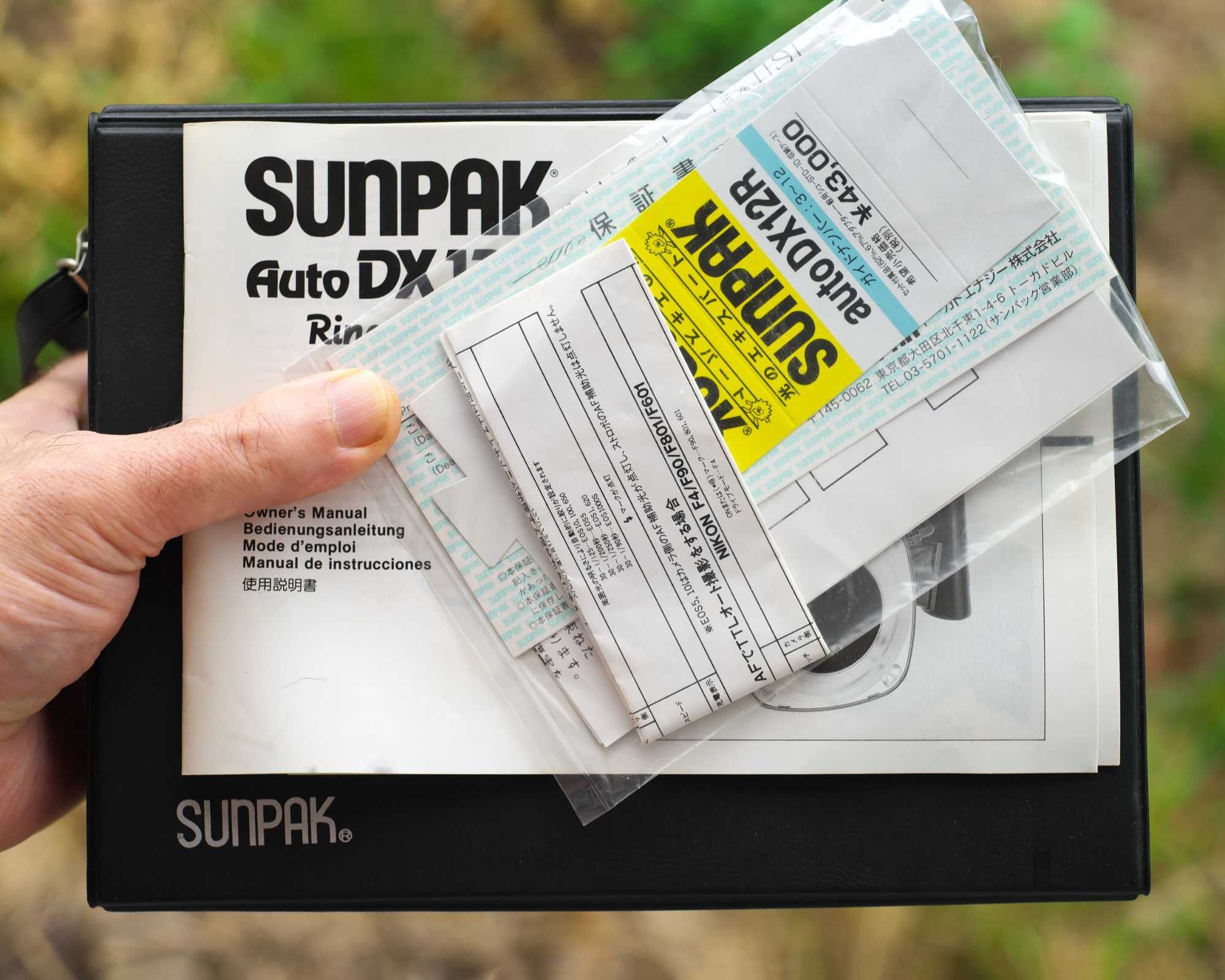 Макро вспышка Sunpak AUTO DX-12R PRO