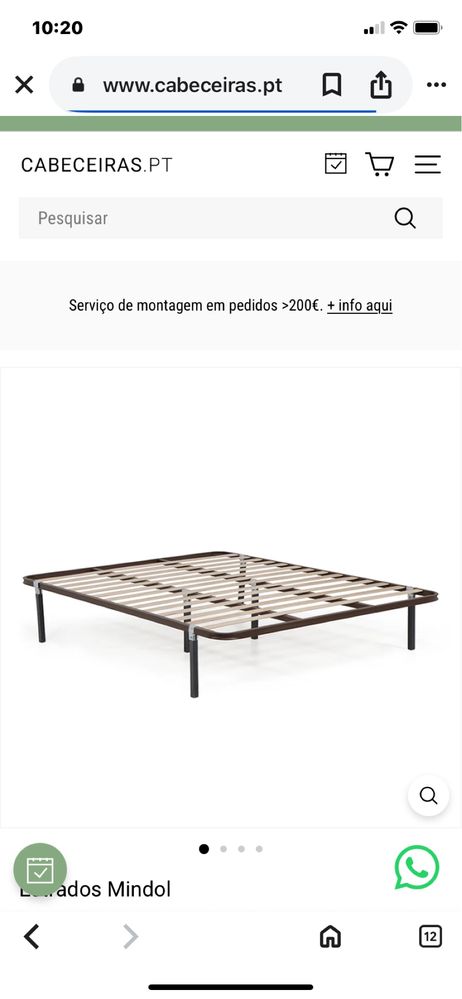 Estrado cama 30€